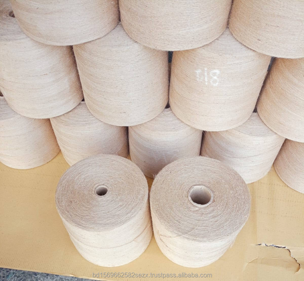 100% Natural jute Color