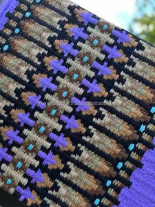 Best Quality New Zealand Wool Double Weave Hand Weaved <b>Saddle</b> Pads Attractive Colours Western Riding Show Horse Blanket - Product Image 5