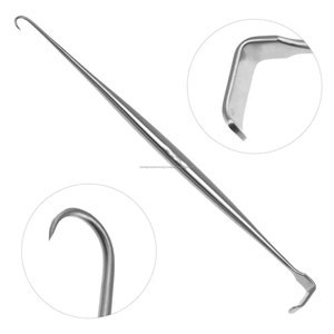 เครื่องมือผ่าตัดแบบปลายคู่ Meyerding Skin Hook Retractor ทำจากสแตนเลสสตีล สำหรับใช้ในคลินิกศัลยกรรมตกแต่ง - Product Image 1