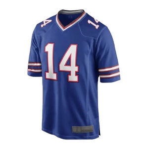 <b>Cheap</b> Wholesale American <b>Football</b> Jerseys Breathable Printed Short Sleeves Set Style for Clubs - Product Image 1