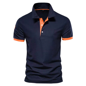Vente en gros de polos simples personnalisés Vêtements T-shirt imprimé Polo de golf à séchage rapide pour hommes - Product Image 5