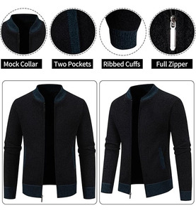 Sweat à capuche personnalisé pour homme à manches longues, couleur unie, mode hiver, 100 % coton, avec poche, respirant et séchage rapide - Product Image 4