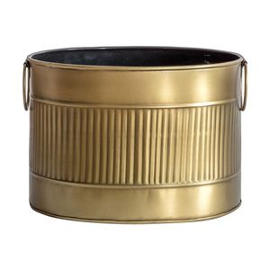 Jardinière en métal exclusive, pot de fleurs décoratif haut de gamme pour hôtels, villas, complexes hôteliers et aménagement paysager commercial - Product Image 3