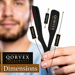 Razors for Men - Professional <b>Barber</b> Straight Edge Razor Kit with 100 <b>Blades</b> - Product Image 3