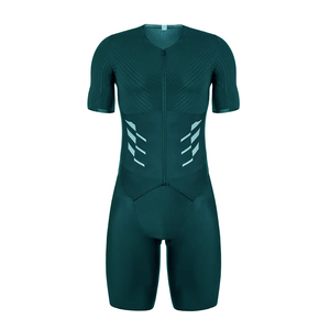 Combinaison de cyclisme sur mesure pour hommes et femmes, ensemble respirant pour le vélo, maillot de cyclisme à manches courtes et short, fabricant OEM - Product Image 1