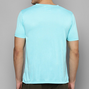 เสื้อยืดคอกลมทรงวินเทจผ้าคอตตอนโพลีเอสเตอร์ 100% ใหม่ แบบเรียบ สีพื้น หนา สำหรับผู้ชาย เหมาะสำหรับใส่ในฤดูร้อน ขายส่ง - Product Image 5