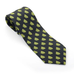 Cravates de cérémonie maçonniques personnalisées OEM à motif feuille de soie – Écologiques et respirantes, couleur et logo personnalisables - Product Image 3