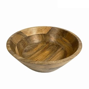 Tazón de Madera de Mango Artesanal de Moda al por Mayor, Ecológico, Grande, para Ensaladas y Frutas, para Decoración del Hogar y Hostelería - Product Image 3