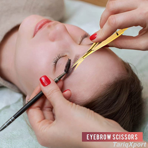 Ciseaux à ressort micro de haute qualité avec logo personnalisé en acier inoxydable pour extensions de cils et sourcils, pour soins de beauté - Product Image 6