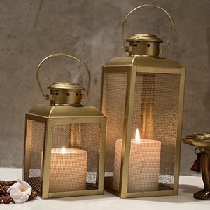 Faroles de malla metálica de nuevo diseño para decoración de Ramadán - Product Image 1