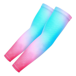 Manga de Béisbol Transpirable de Calidad Premium con Sublimación Degradada Rosa y Azul, Novedad, Mejor Proveedor, Precio Mayorista - Product Image 1