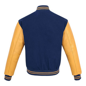 New Fashion Design High Quality <b>Men</b> Varsity <b>Jacket</b> Leather <b>Long</b> Sleeves Custom Made Design <b>Men</b> Varsity <b>Jackets</b> - Product Image 2