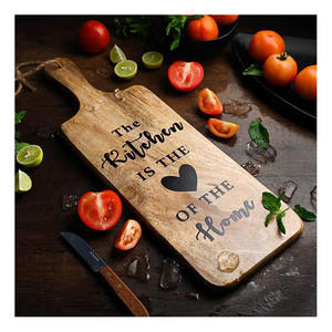Planche à découper en bois élégante, planche à découper en bois vintage, bloc à découper en bois classique, planche à découper en bois artisanale de qualité supérieure - Product Image 4