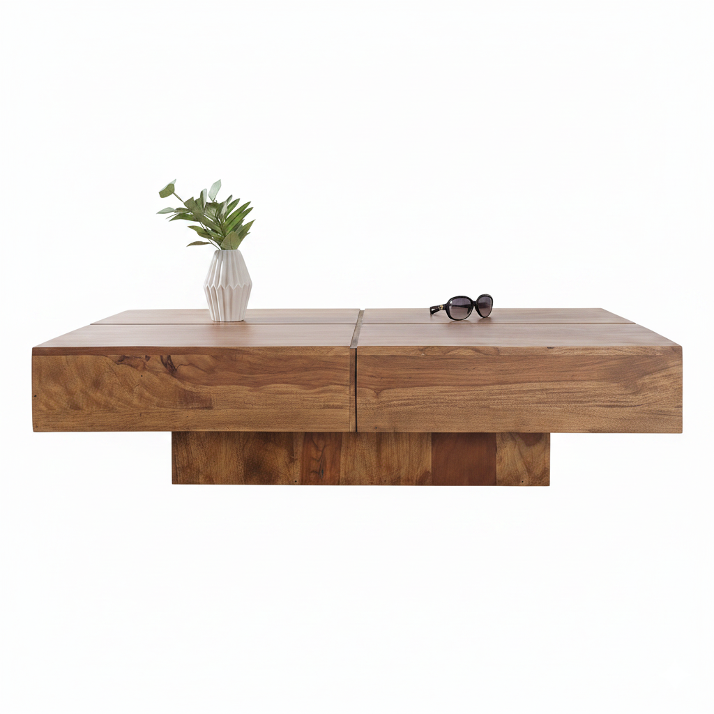 สีน้ำตาลไม้ธรรมชาติ