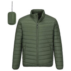 Chaqueta de Invierno Ligera y Plegable para Hombre, Chaqueta Acolchada para Senderismo, Esquí, Nieve y Viajes, Colores Personalizados OEM - Product Image 1