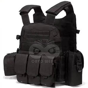 OEM Service <b>Wholesale</b> Tactical Vest Lightweight Sublimation Tactical Vest Solid Color Tactical Vest - Product Image 3