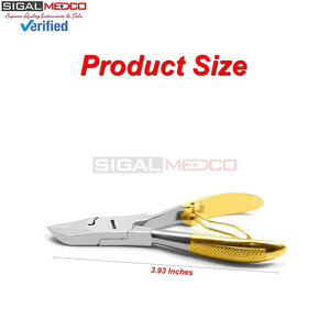 Ingrown Heavy Duty Thick Nail Toenail Half Gold Cutter Podiatry Chiropody Professional 10cm Half Gold Cutter High Quality - Product Image 5
