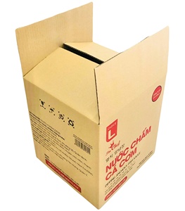 Boîte en carton ondulé auto-assemblante, écologique, en matériaux recyclés, avec impression offset et logo personnalisé, pour chaussures - Product Image 3