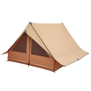 Tenda da Cabina Invernale Impermeabile per 2 Persone con Foro per Stufa, Pali e Tappetino Ignifugo - Product Image 1