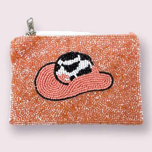 Monedero de Moda para Mujer, Hecho a Mano con Cuentas, Mini Bolso Decorativo Premium con Diseño Bordado - Product Image 1