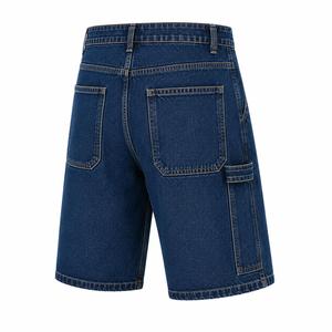 Pantalones Cortos Cargo Bermuda para Hombre, de Color Sólido, Ecológicos, Transpirables, Resistentes al Viento, Cintura Media, Cierre con Cordón, Lona de Algodón, Última Tendencia - Product Image 4
