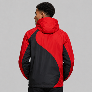 Custom Design <b>Winter</b> High Street Outdoor <b>Running</b> Mens Plus Size Windbreaker <b>Jacket</b> Soft Nylon Rain Waterproof Breathable - Product Image 4
