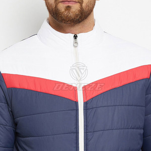 เสื้อแจ็คเก็ตพัฟเฟอร์น้ำหนักเบาแบบซิปเต็มตัวสำหรับผู้ชาย รุ่นใหม่ ทรงเข้ารูป รับผลิตแบรนด์ส่วนตัว มีจำหน่ายแล้ว - Product Image 6