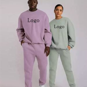 2024 femmes coupe ajustée survêtement hiver polaire sport deux pièces pantalon ensemble Jogging costumes en gros - Product Image 5