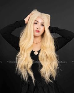 High Quality 100% Tangle-Free Shed-Free Vietnamese Virgin Remy Human <b>Hair</b> Extensions Machine Double Weft <b>Hair</b> Weaving Wavy Style - Product Image 5