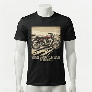 เสื้อยืดพิมพ์ลายกราฟิกสำหรับผู้ชาย สวมใส่สบายมีสไตล์ ดีไซน์พิมพ์ลายสร้างสรรค์ เนื้อผ้านุ่มระบายอากาศได้ดี งานศิลปะที่ออกแบบได้ตามต้องการ - Product Image 4