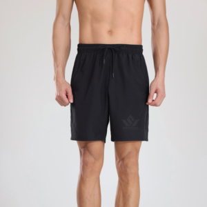 Shorts de bain pour homme en polyester, séchage rapide, légers, tissés, avec cordon de serrage et taille élastique, pour l'été et la plage - Product Image 4