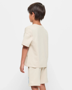 Precio al por mayor: Conjunto de ropa de bebé de algodón de 2 piezas, camiseta de verano con pantalones cortos a juego, nuevo estilo informal de manga corta para niños. - Product Image 2