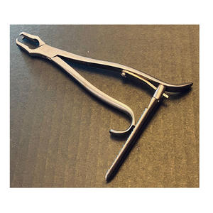 Pinces à os LANE en acier inoxydable de haute qualité, 8 pièces, mâchoires dentelées, 13 pouces, certifiées CE, autoclavables par Dentavex - Product Image 6