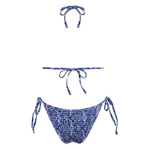 Conjunto de Bikini de Dos Piezas para Mujer, Material Ligero y Duradero, Ecológico, Transpirable, Cómodo, a la Moda, Antiarrugas - Product Image 3