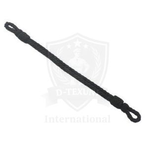 Cordon en soie sur mesure, fil métallique torsadé en or, cordon métallique torsadé à 3 brins, garniture de vêtement ronde, style classique - Product Image 2
