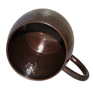 Stylish Hammered Copper Moscow Mule <b>Mugs</b> Crafted For Refreshing Drinks In Kitchen Bar And Dining Entertainment - Product Image 3