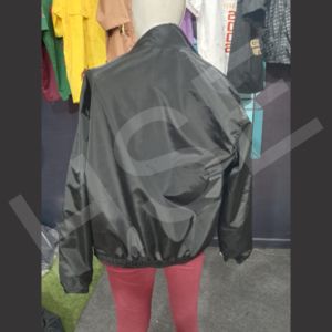 Veste coupe-vent maçonnique brodée sur mesure – Veste noire légère à fermeture éclair intégrale avec logo personnalisé - Product Image 6