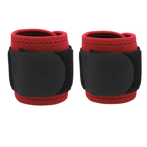 Fitness Workout Weightlifting Adjustable Wrist Strap Buckle/<b>Magnetic</b> Closure Soft Polyester Cotton <b>Material</b> Professional Wrist - Product Image 2