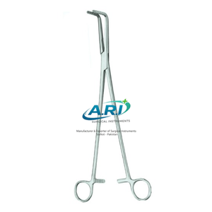 Pinzas Harrington-Mixter de 32 cm, Instrumento Quirúrgico Curvo de Acero Inoxidable de Primera Calidad para Cirugía Vascular y General - Product Image 1
