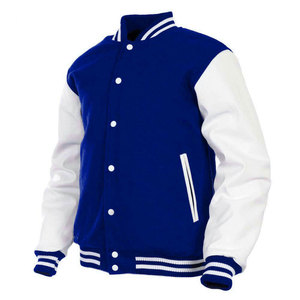 Vestes de baseball personnalisées pour équipes de lycée, numéros brodés, prix de gros, vestes universitaires pas chères pour enfants - Product Image 6