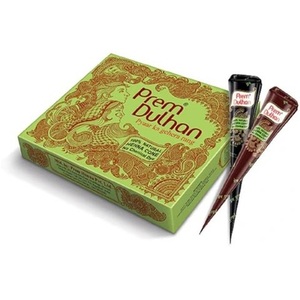 Plantilla para Tatuajes Temporales, Pasta Prem Dulhan para Mehndi, Conos de Henna Natural, Crema de Henna para Pintar el Cuerpo - Product Image 3