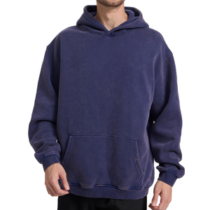 Fully Customized Casual Wear New Style Men Acid Wash Hoodies New Arrival Comfortable To Wear Men Acid Wash Hoodies For Sale - Product Image 1