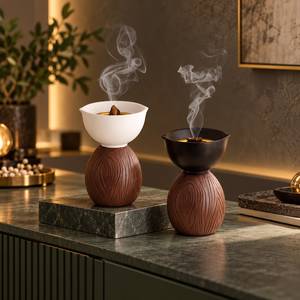 Quemador de Incienso Árabe Decorativo de Madera y Metal de Alta Calidad, Porta Incienso para Decoración del Hogar, Regalos Festivos y Venta al Por Mayor - Product Image 3