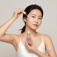 Sérum rose à la vitamine B12, sérum coréen aux peptides, hydratation intense, raffermissement de la peau, affinement des pores, 50 ml, sérum hydratant, sérum raffermissant pour la peau