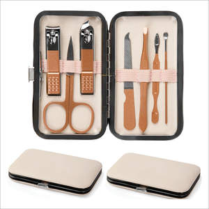 Set de Manicura con Logotipo Personalizado, Set de Tres Cuchillos para Pedicura, Kit Profesional de Cortaúñas para Mujer, Herramientas para Cortar Uñas - Product Image 6