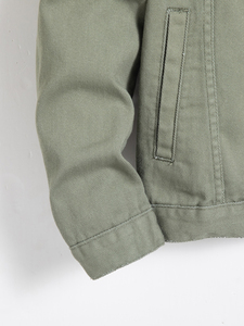 Veste en jean de haute qualité pour homme, style européen automne/hiver, réversible, antibactérienne, coupe-vent, écologique, 100% coton - Product Image 3
