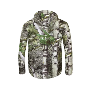 Veste de chasse d'hiver en softshell camouflage personnalisée de haute qualité, respirante, imperméable, unisexe, à manches longues, coupe-vent pour la chasse au canard - Product Image 4