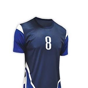 ชุดวอลเลย์บอลผู้ชายแบบสั่งทำคุณภาพสูง OEM ขายส่ง ออกแบบลายซับลิเมชั่น ผ้าโพลีเอสเตอร์ แห้งเร็วด้านหน้า - Product Image 2
