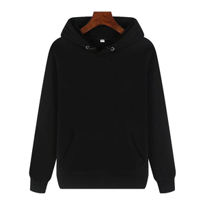 เสื้อฮู้ดดี้ผู้ชายแบบเรียบสำหรับฤดูใบไม้ร่วง พิมพ์ลายแบบรีดร้อนตามสั่ง เสื้อสเวตเชิ้ตเปล่าคุณภาพสูง - Product Image 1