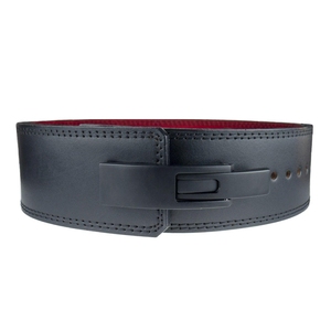 Cinturón de Levantamiento de Pesas de Cuero Genuino para Entrenamiento en Gimnasio, Soporte para Peso Muerto y Sentadillas - Product Image 3